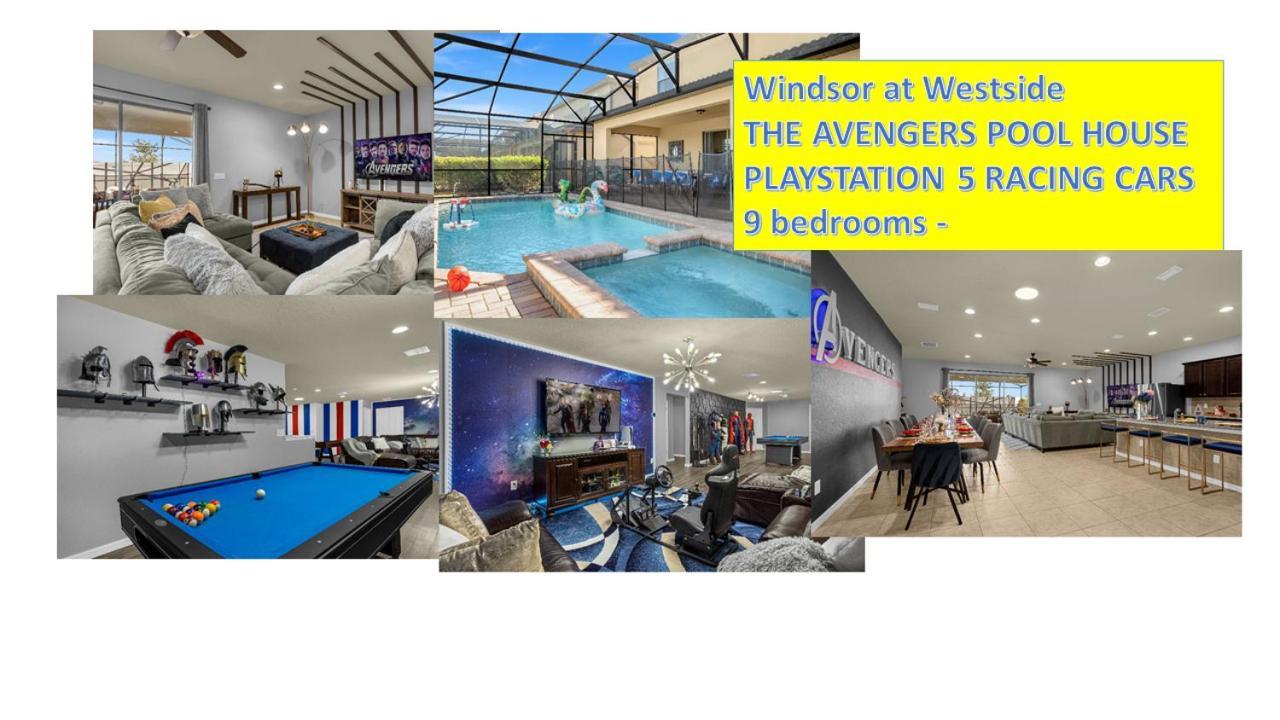 Windsor At Westside Avenger Newest Ps5 Gameroom Киссимми Экстерьер фото